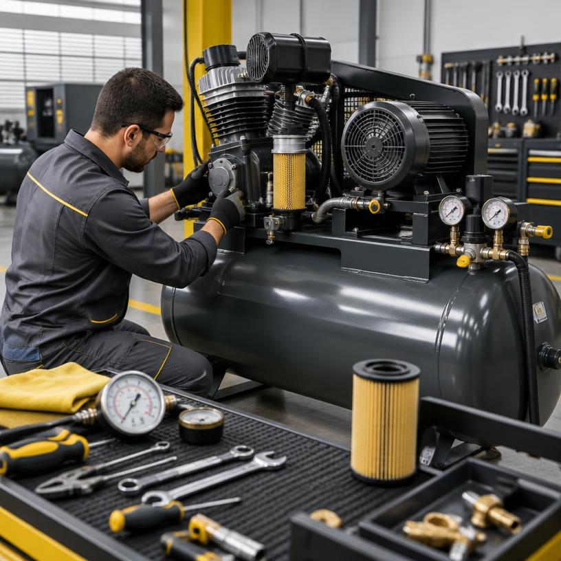 Revisão de compressores